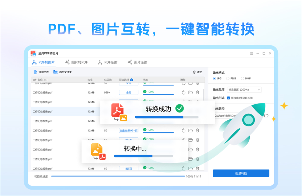 金舟PDF转图片电脑版下载介绍图