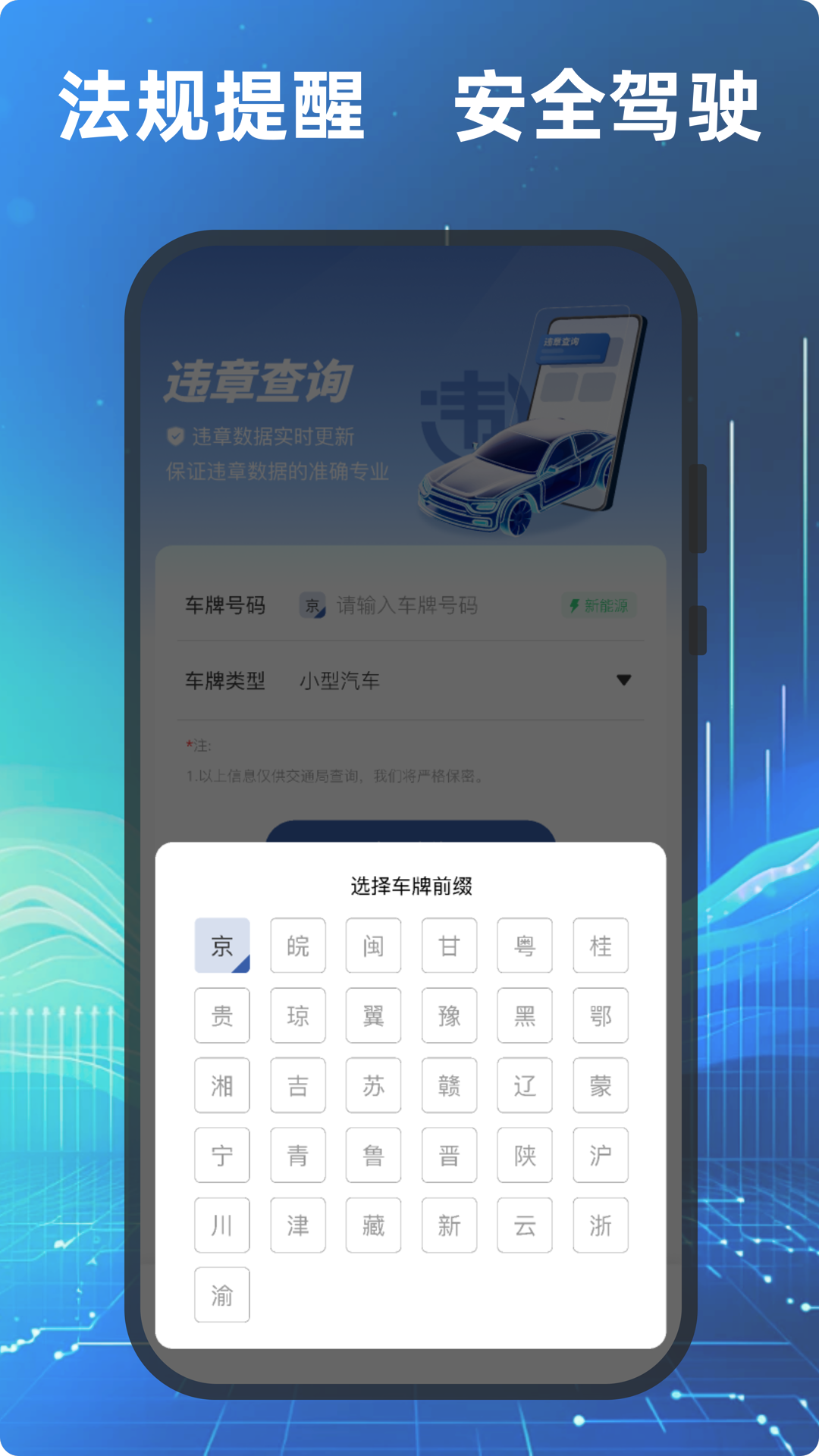 车管违章查询app截图