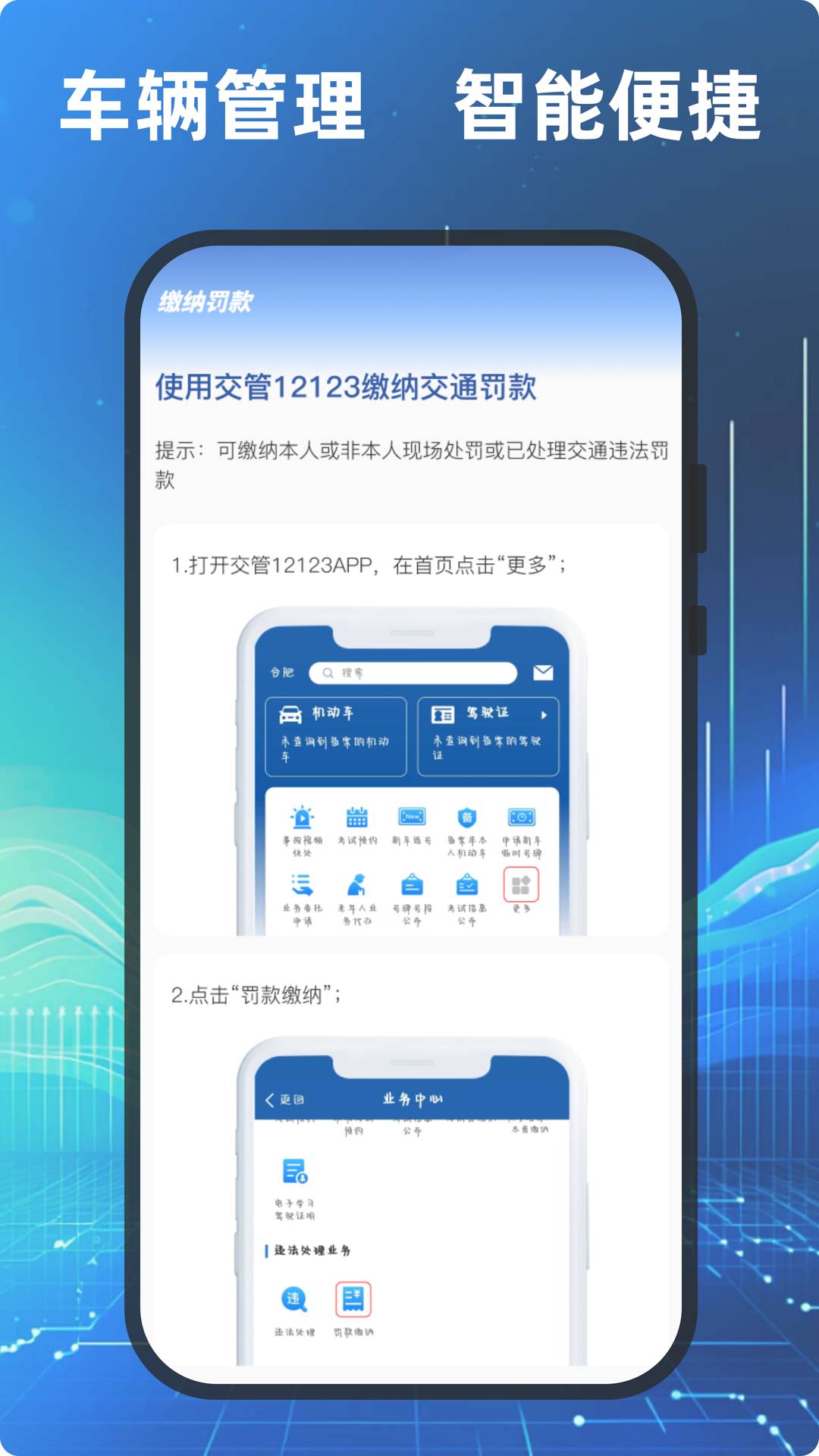 车管违章查询app截图