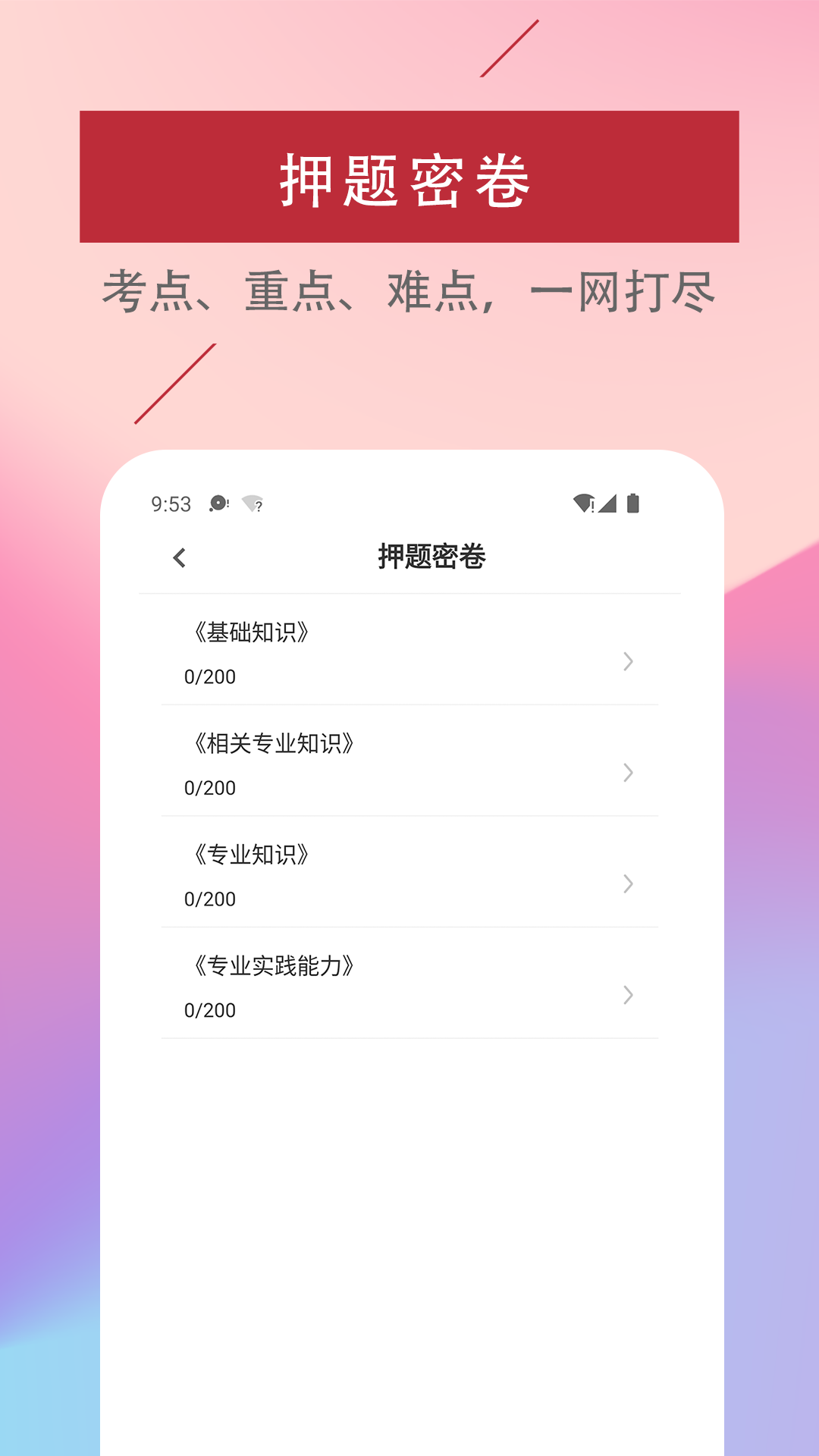 初级护师易题库app截图