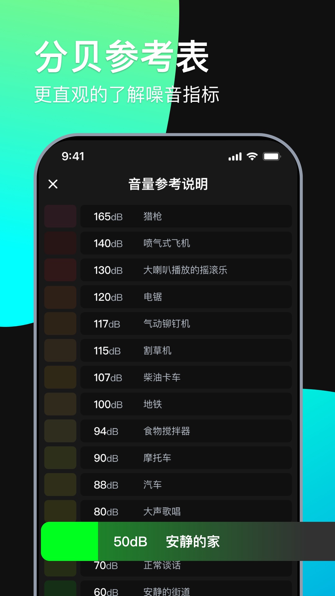 分贝测试仪app截图