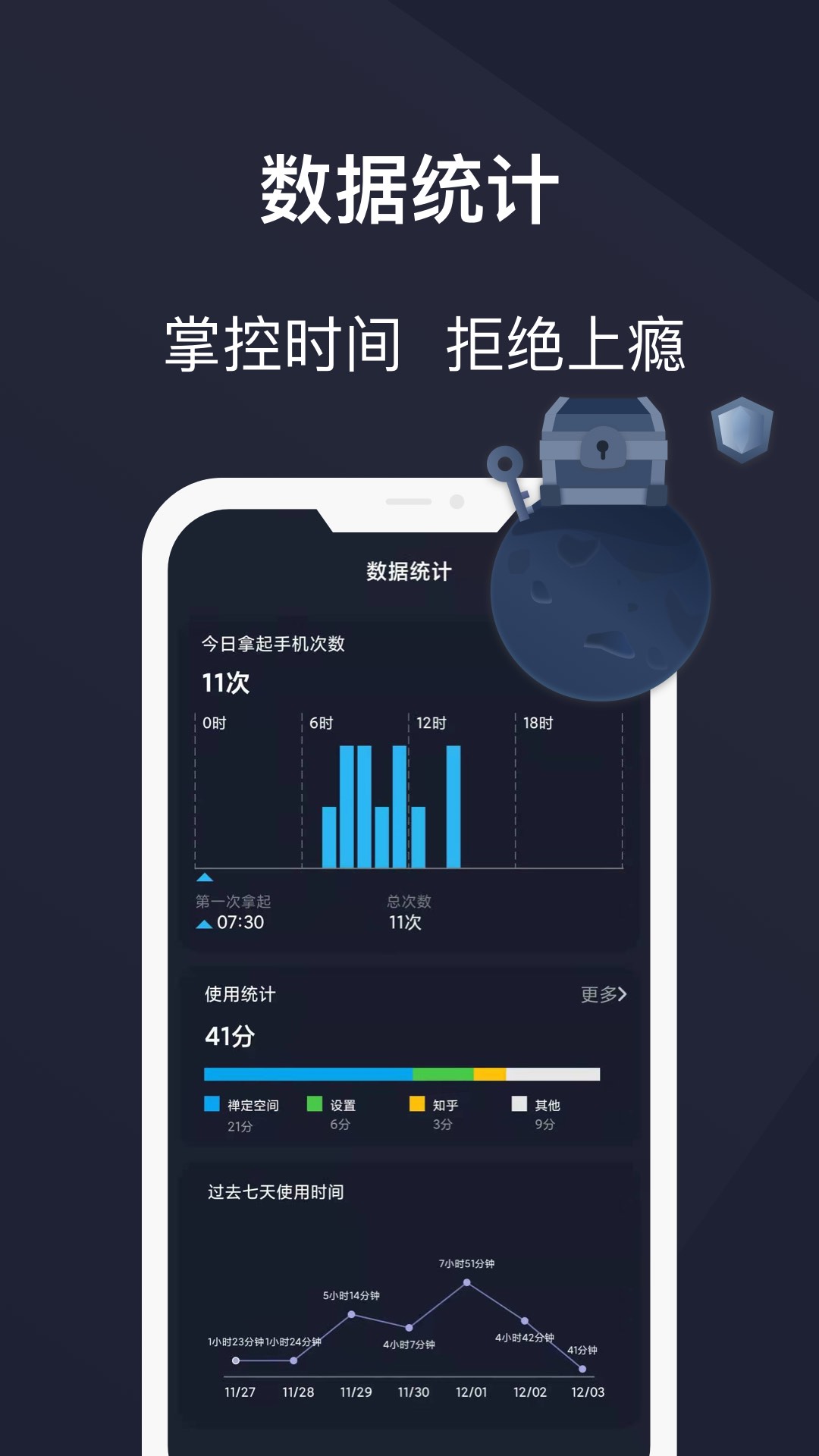 防沉迷守护app截图