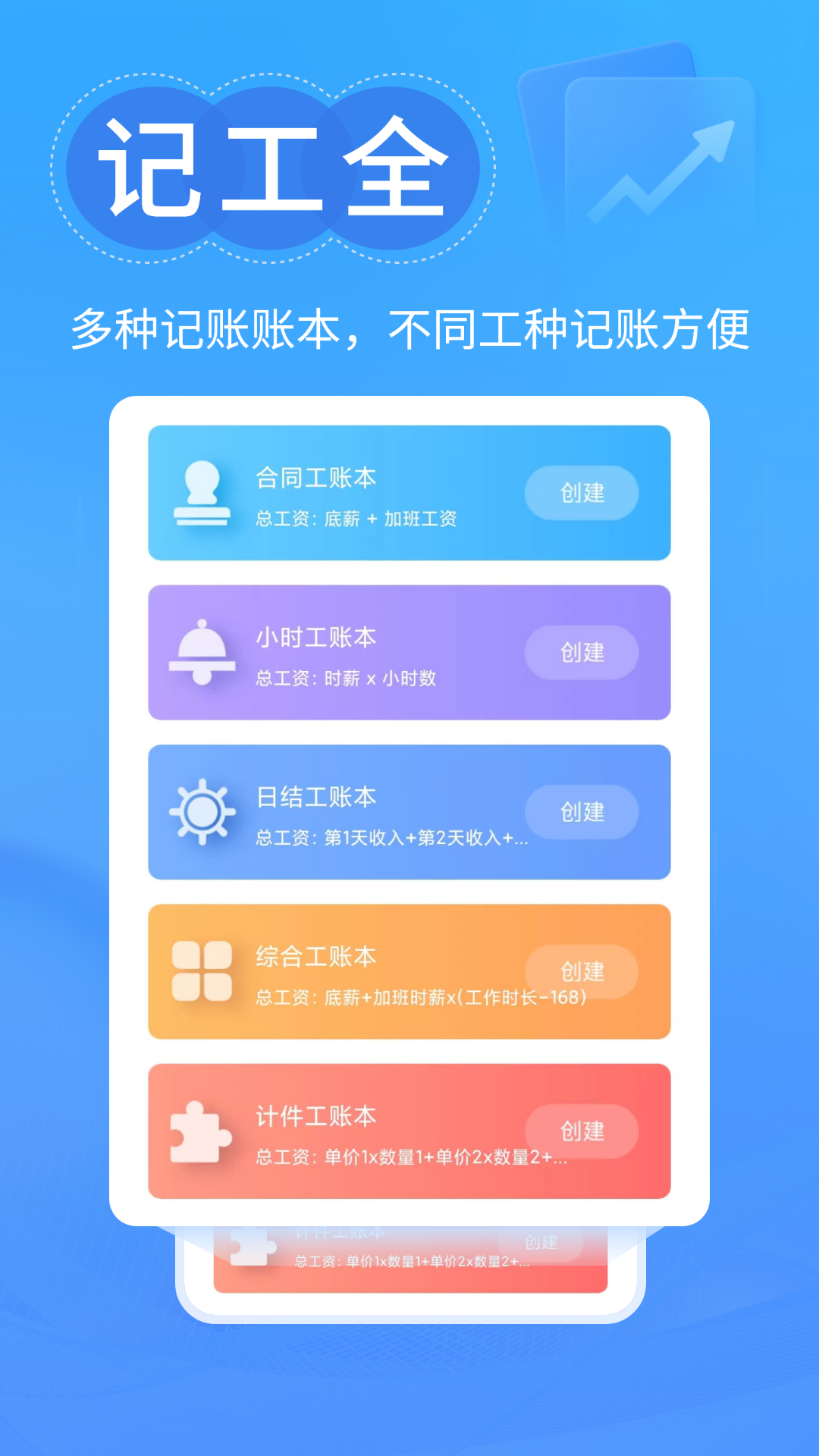 工时记忆app截图