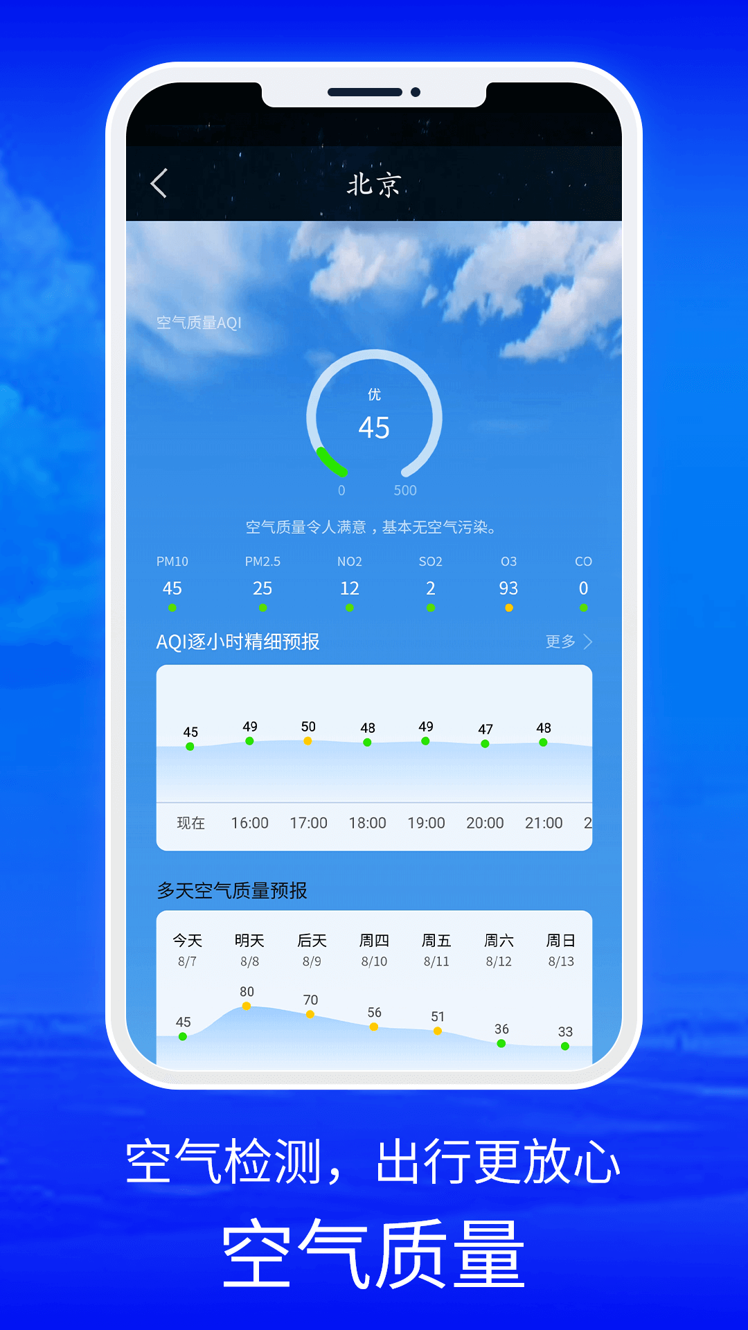 黄历天气app截图