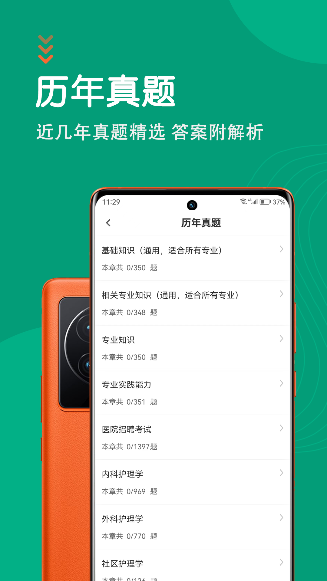 护理专业知识智题库app截图