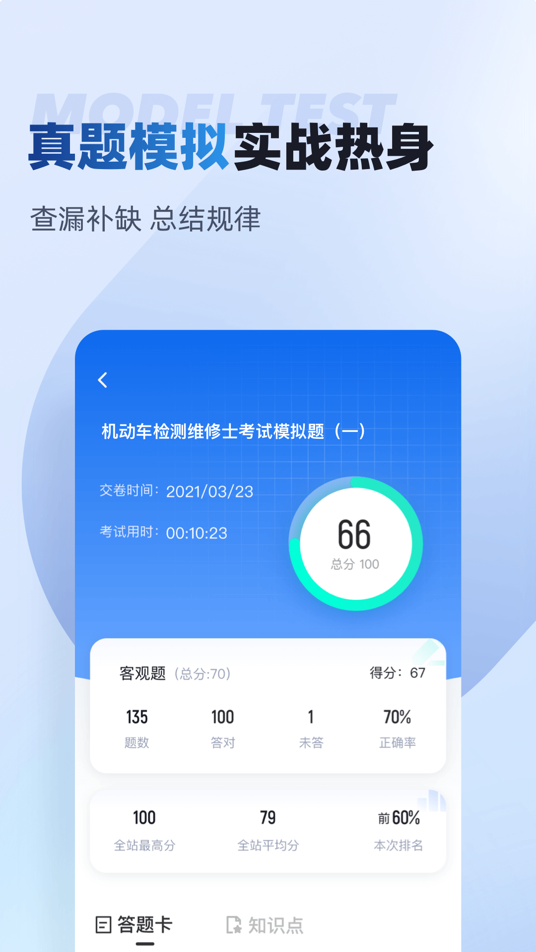 机动车检测维修士考试聚题库app截图