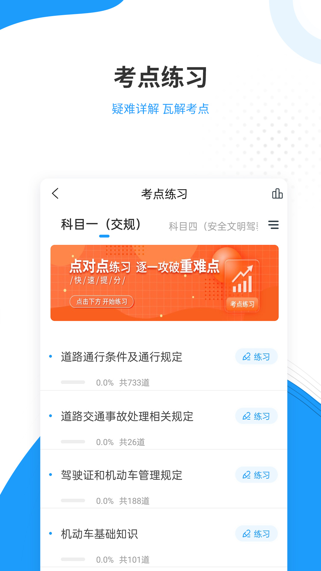 驾考准题库app截图