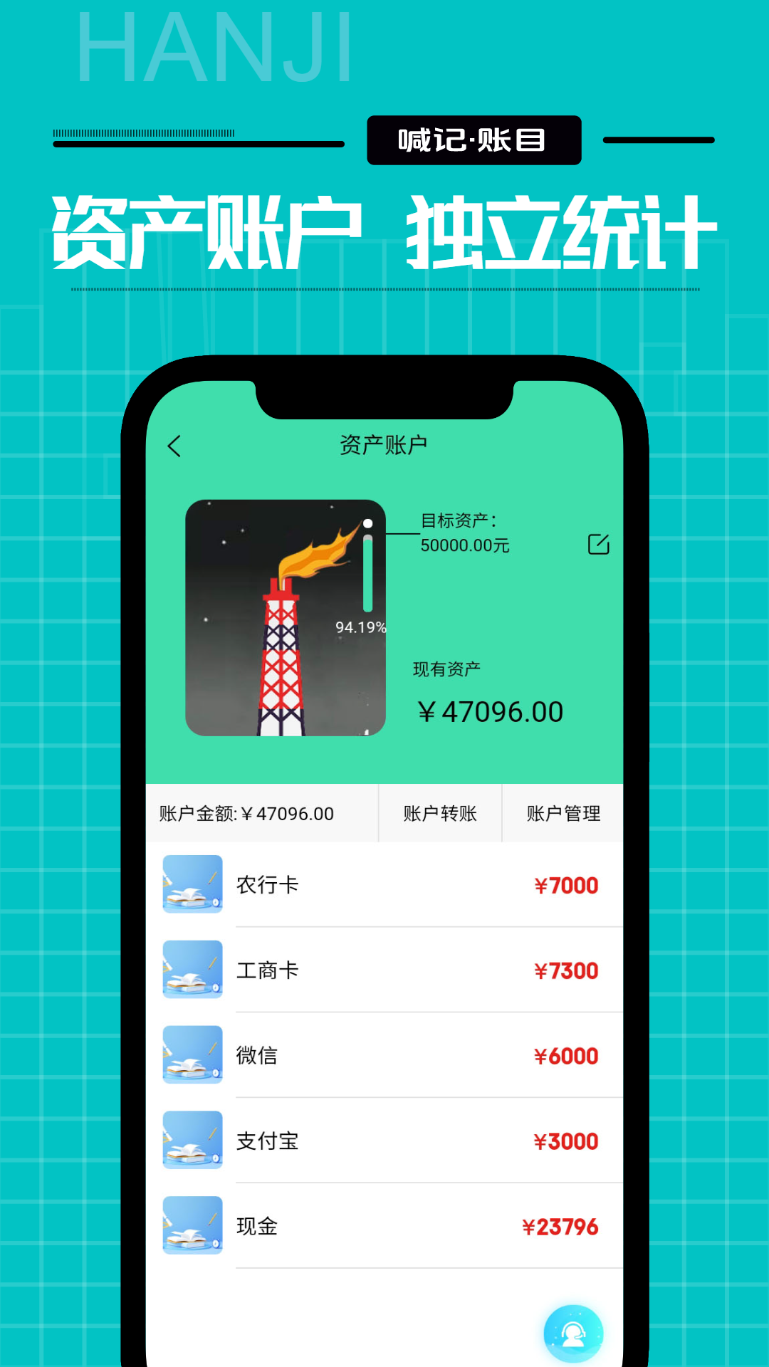 家庭记账app截图