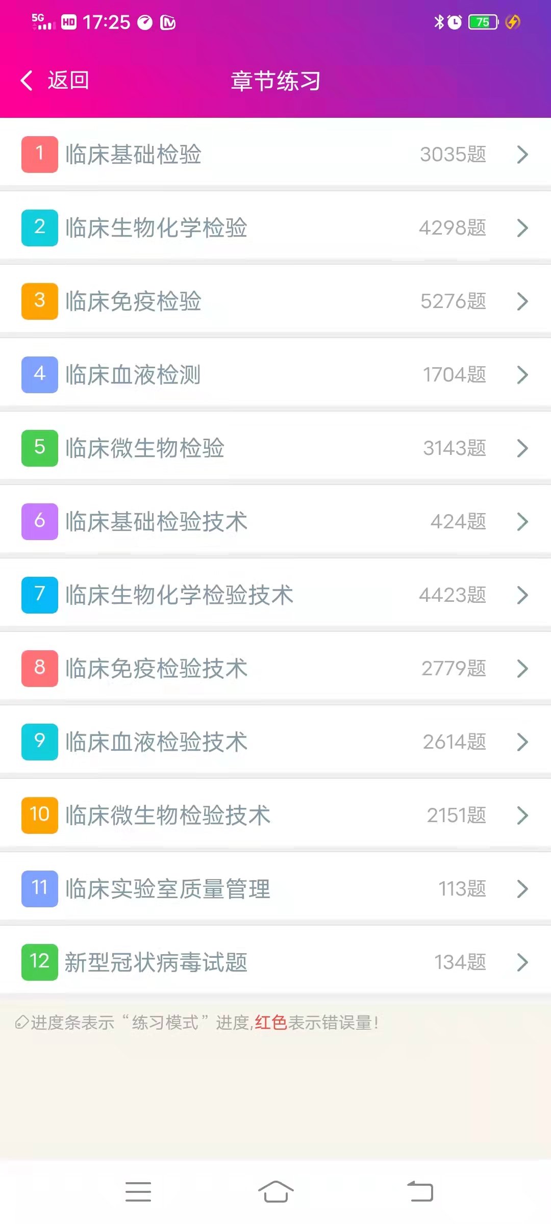 临床医学检验高级职称总题库app截图