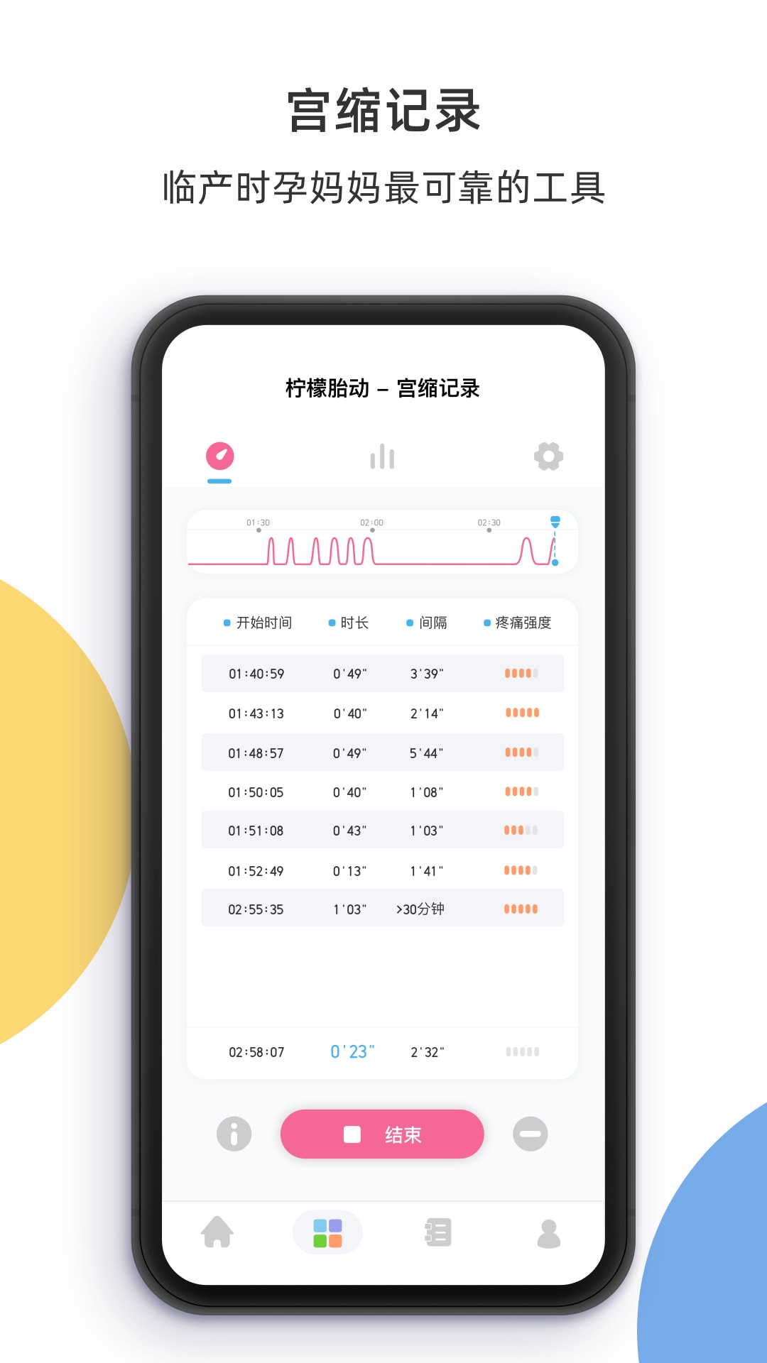 柠檬胎动app截图