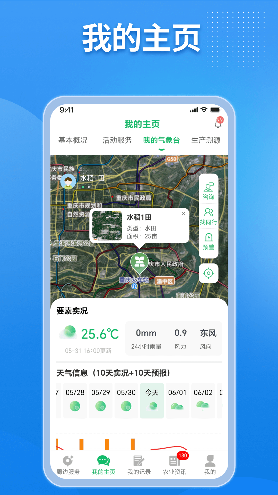 农业天气通app截图