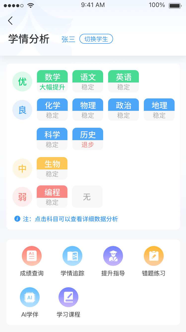 启鸣云校app截图