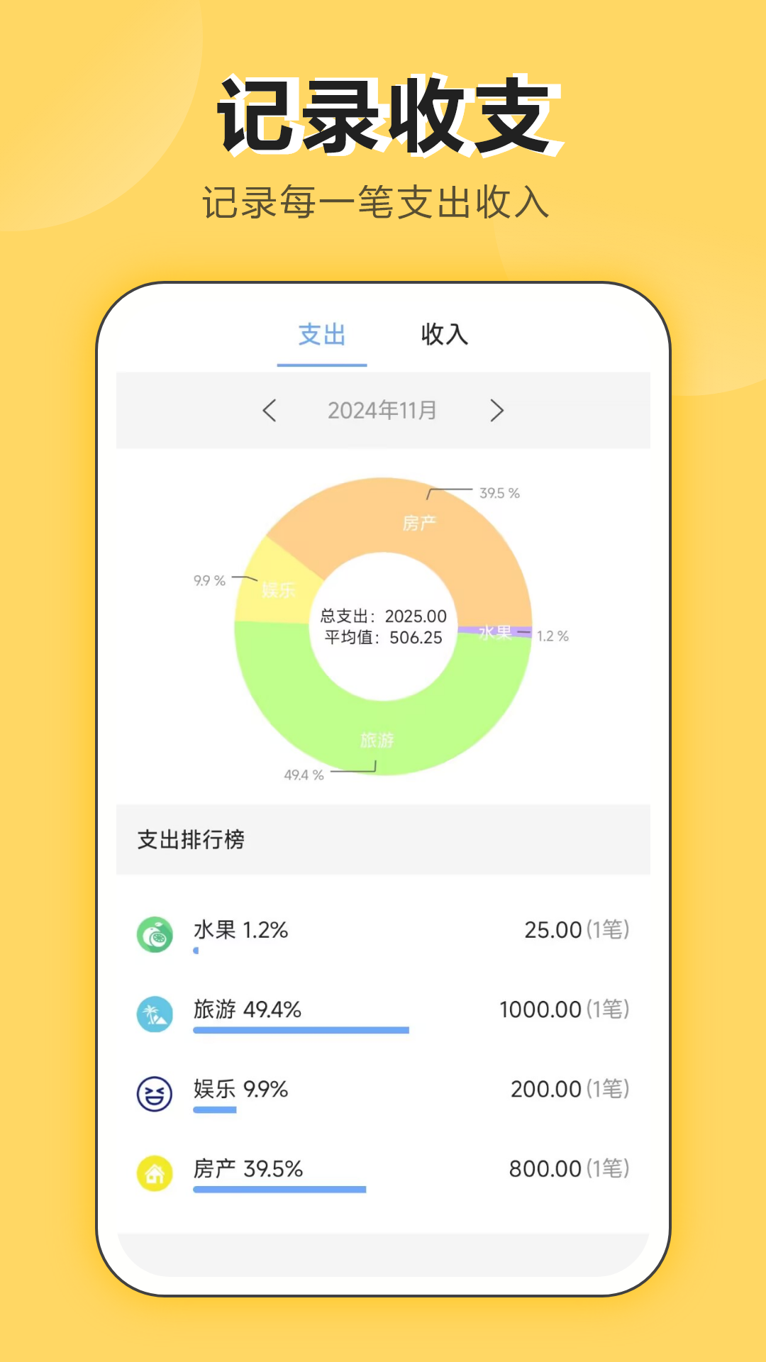 日记账app截图