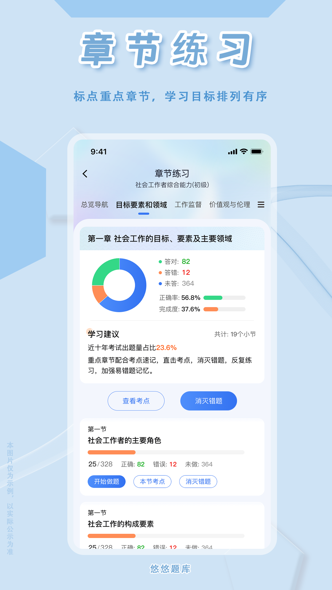 社会工作者悠悠题库app截图