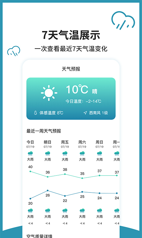 室内温度计app截图