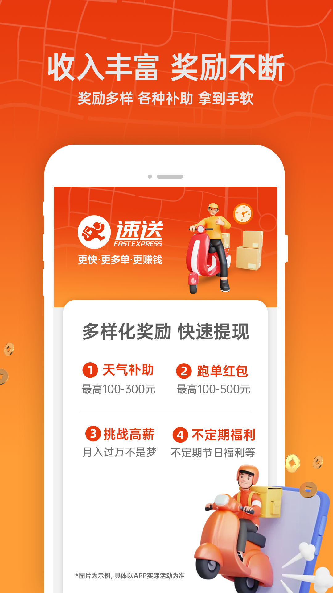 速送配送端app截图