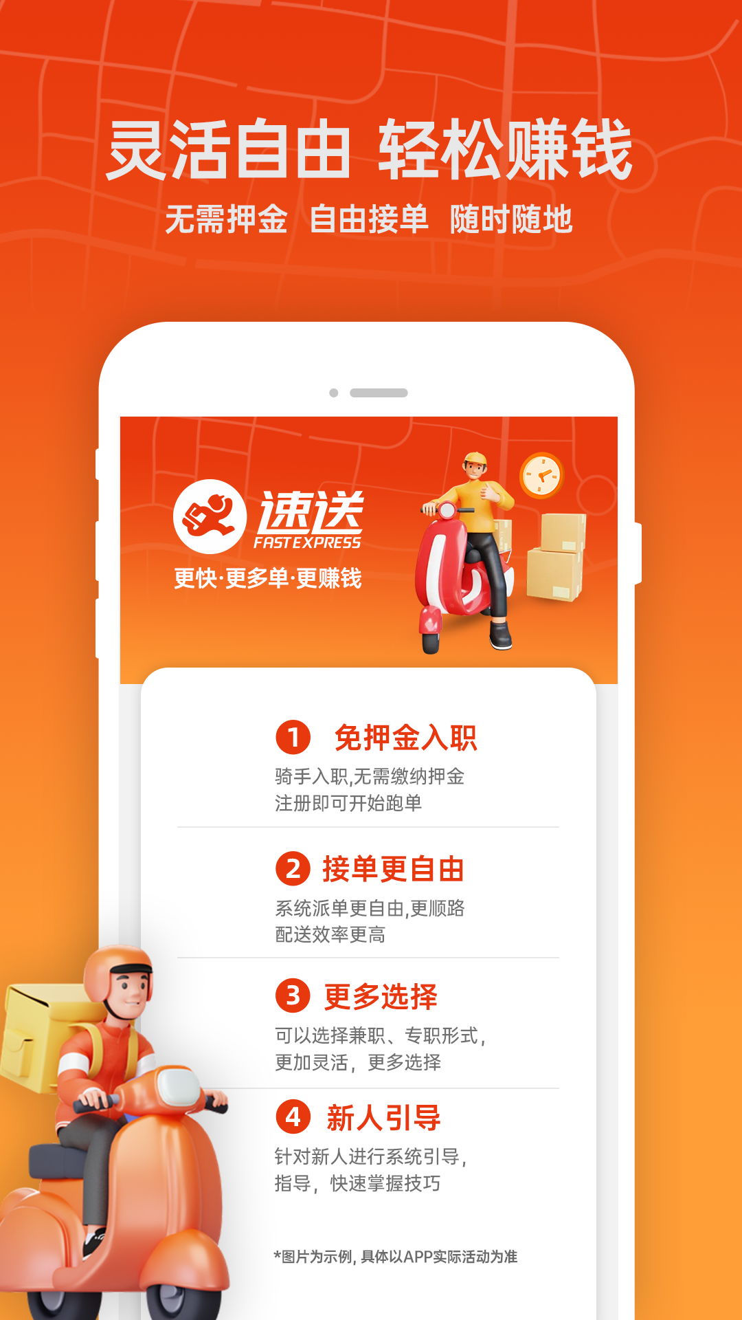 速送配送端app截图