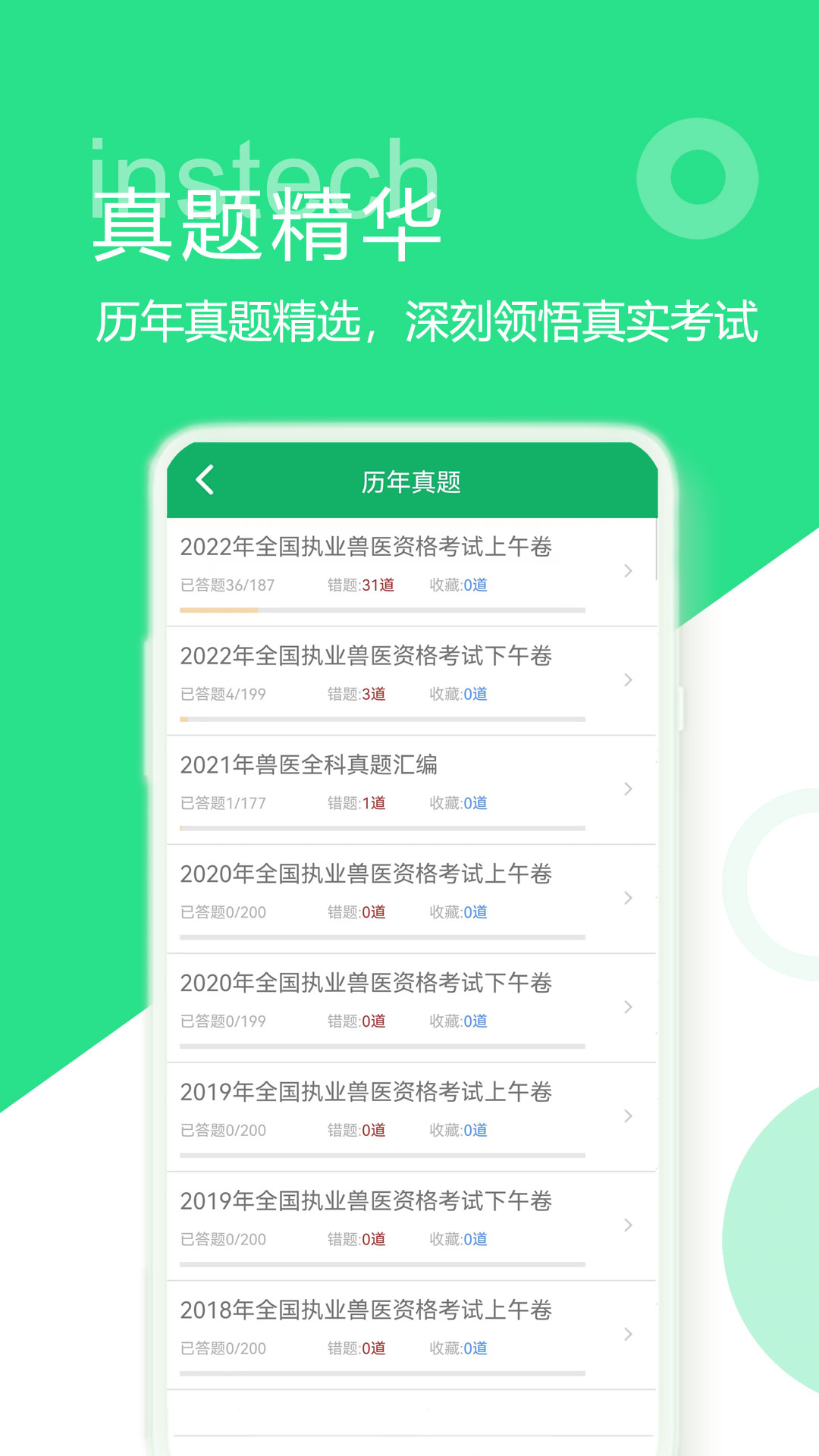 兽医资格题库app截图