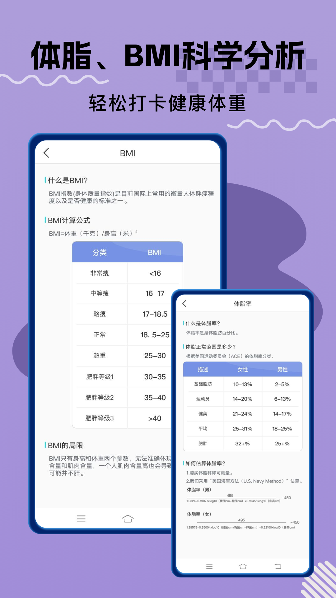 体重记录打卡app截图