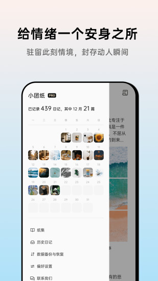 团纸日记app截图