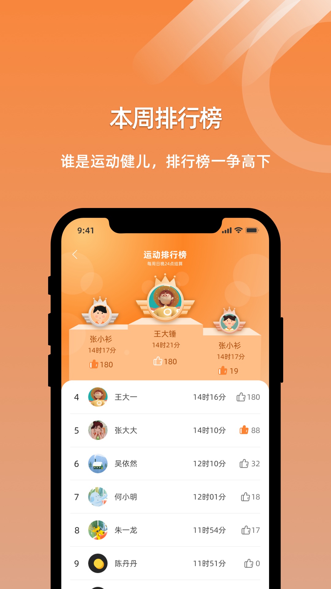 小猴运动app截图