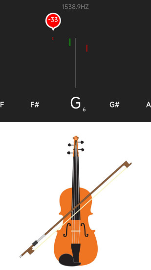 小提琴调音器下载介绍图