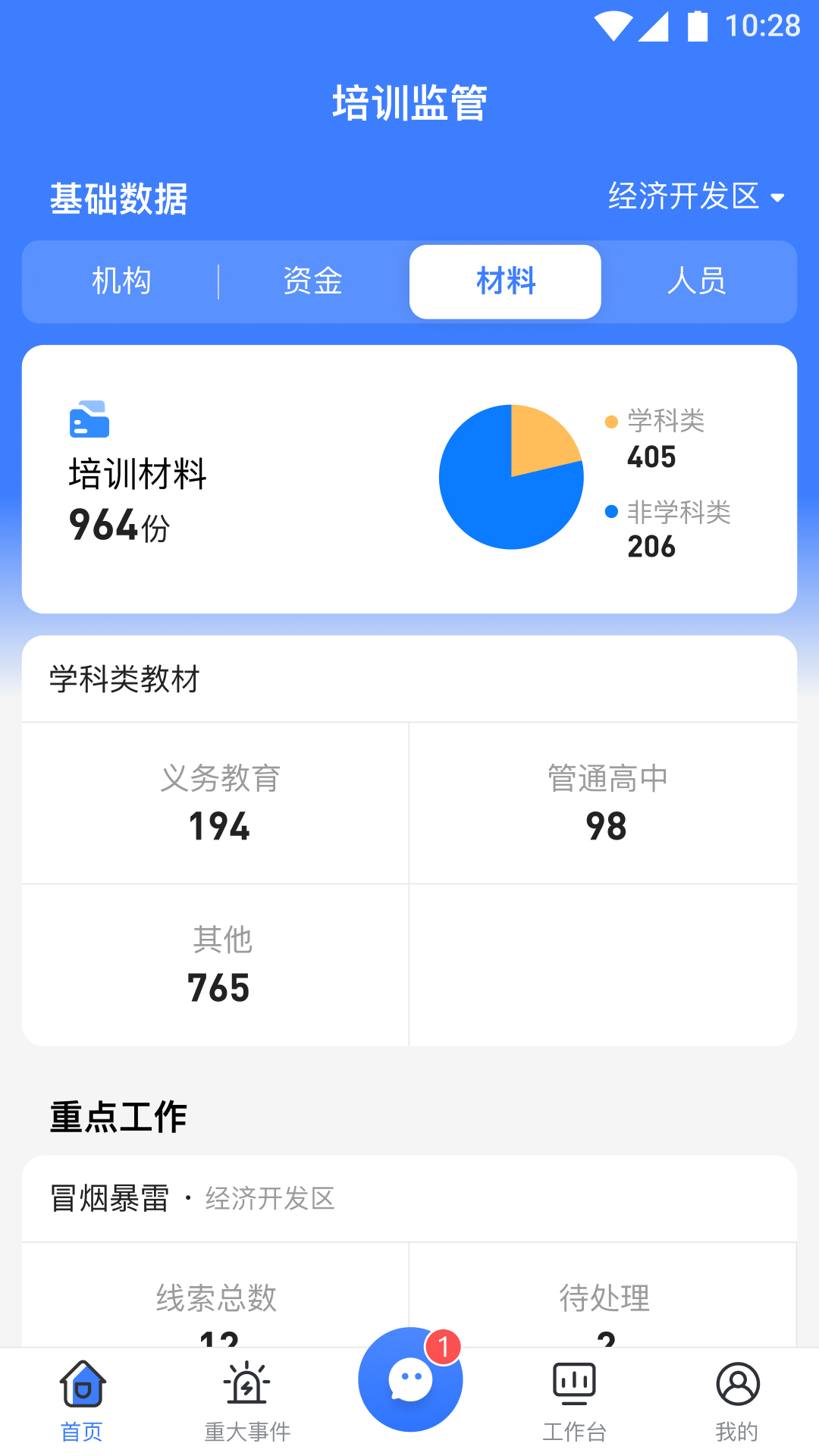 校外培训管理端app截图