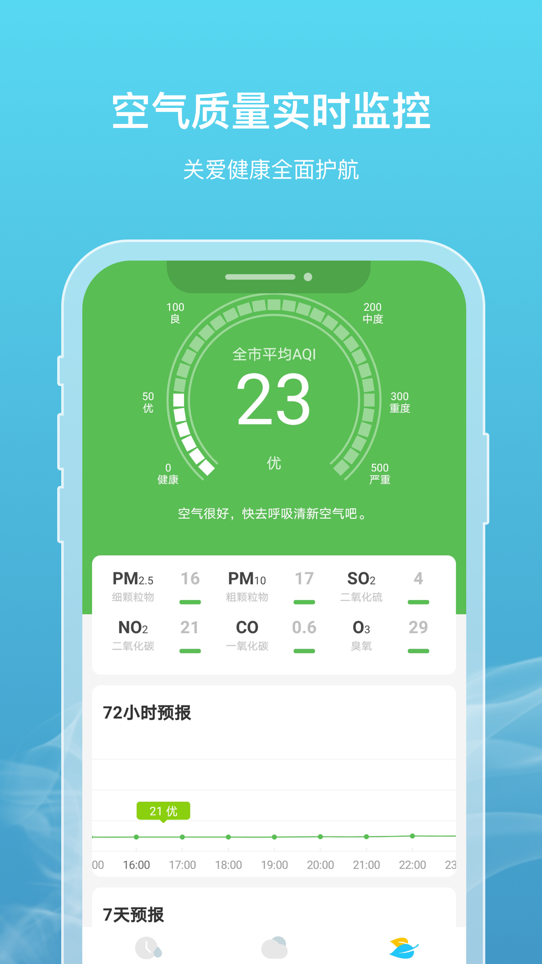 新氧天气app截图