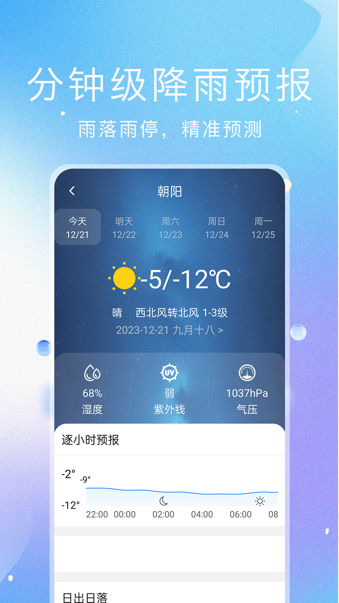 预见好天气app截图