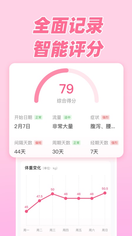 柚子大姨妈app截图