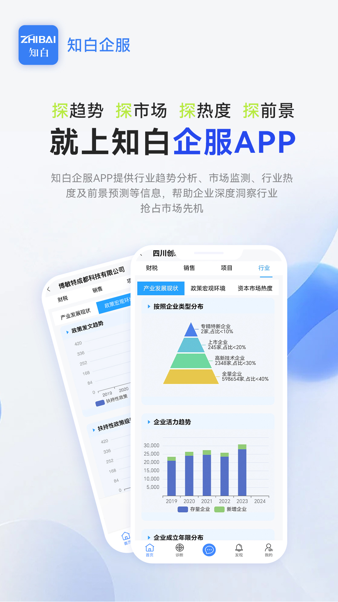 知白企服app截图