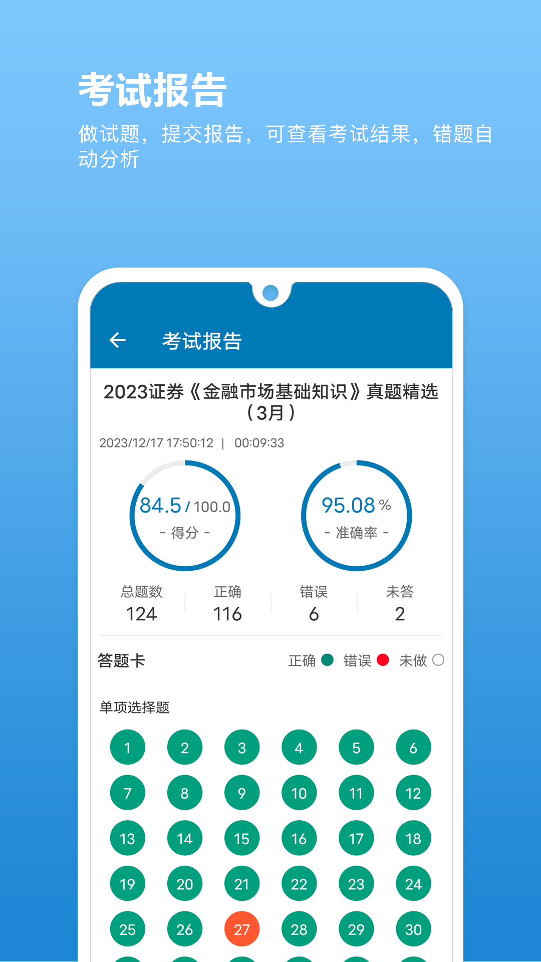 证券从业必题库app截图