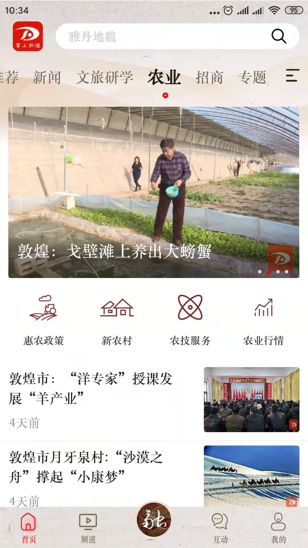 掌上敦煌app截图